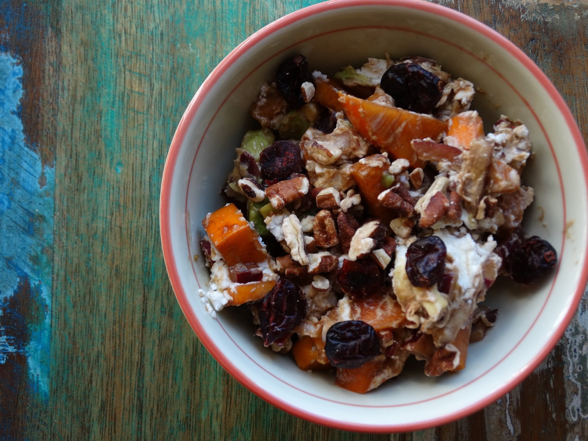 Persimmon Fruit Harvest Salad Recipe