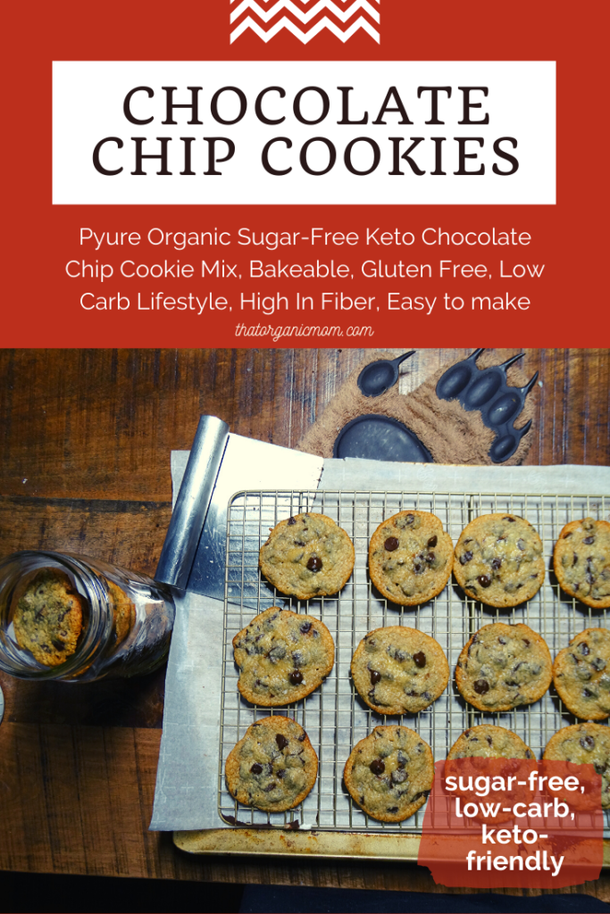 The Easiest Low Carb Chocolate Chip Cookies Ever - Keto & THM Friendly