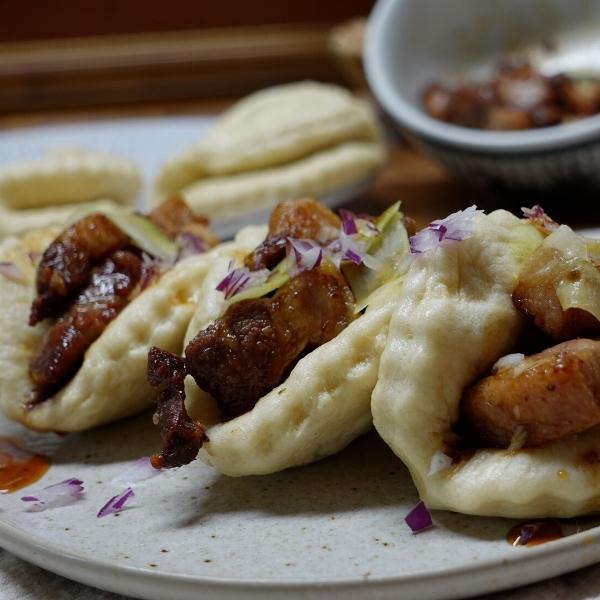 Asian Style Pork Belly Bao Buns Recipe