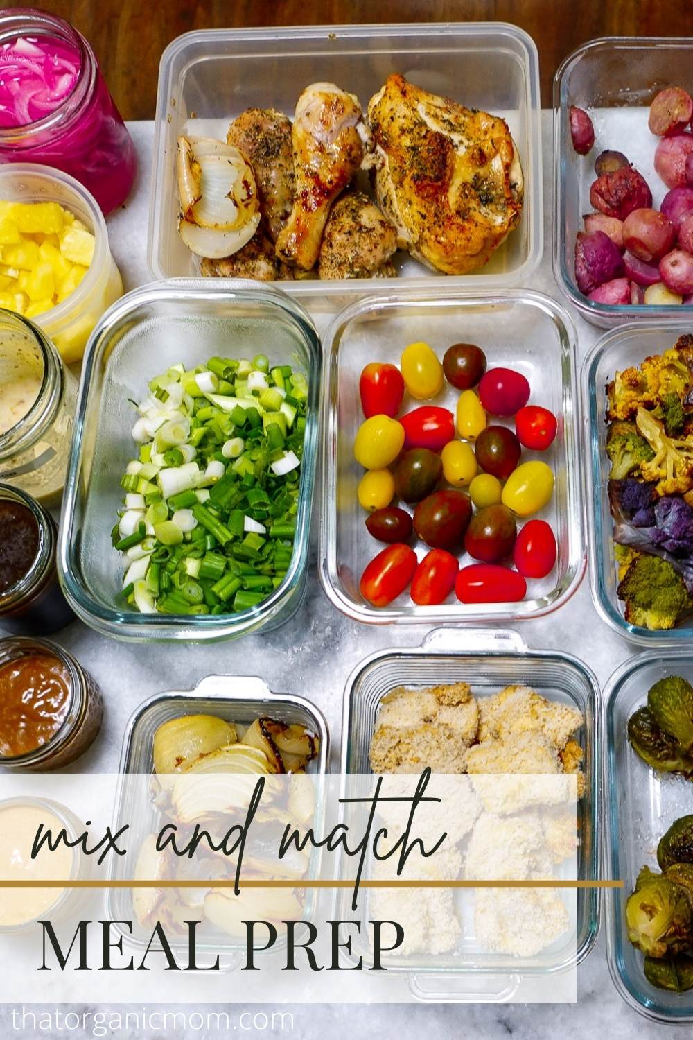 Mix & Match Meal Prep for Healthy Dinners All Week